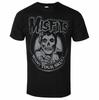 Misfits Want Your Skull Art Muster Horror Punk Band T-Shirt Lässiger Street Style Baumwoll-T-Shirt Geeignet für Unisex