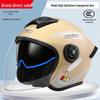 GB Certified Universal Helmet: Half Helmet for Men & Women, Anti-Fog, Four-Season Comfort, Safety Assurance