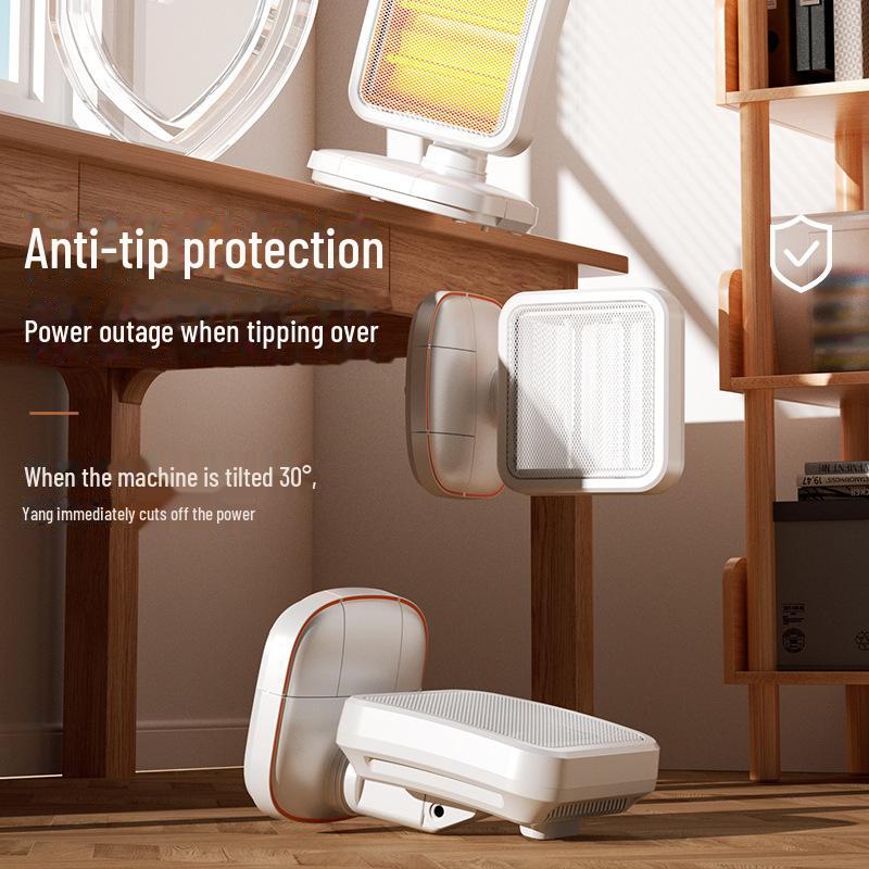 Yangzi Xiaojingang Solcelledrevet Bordvarmer – Kompakt Elektrisk Varmeapparat for Hjem og Kontor