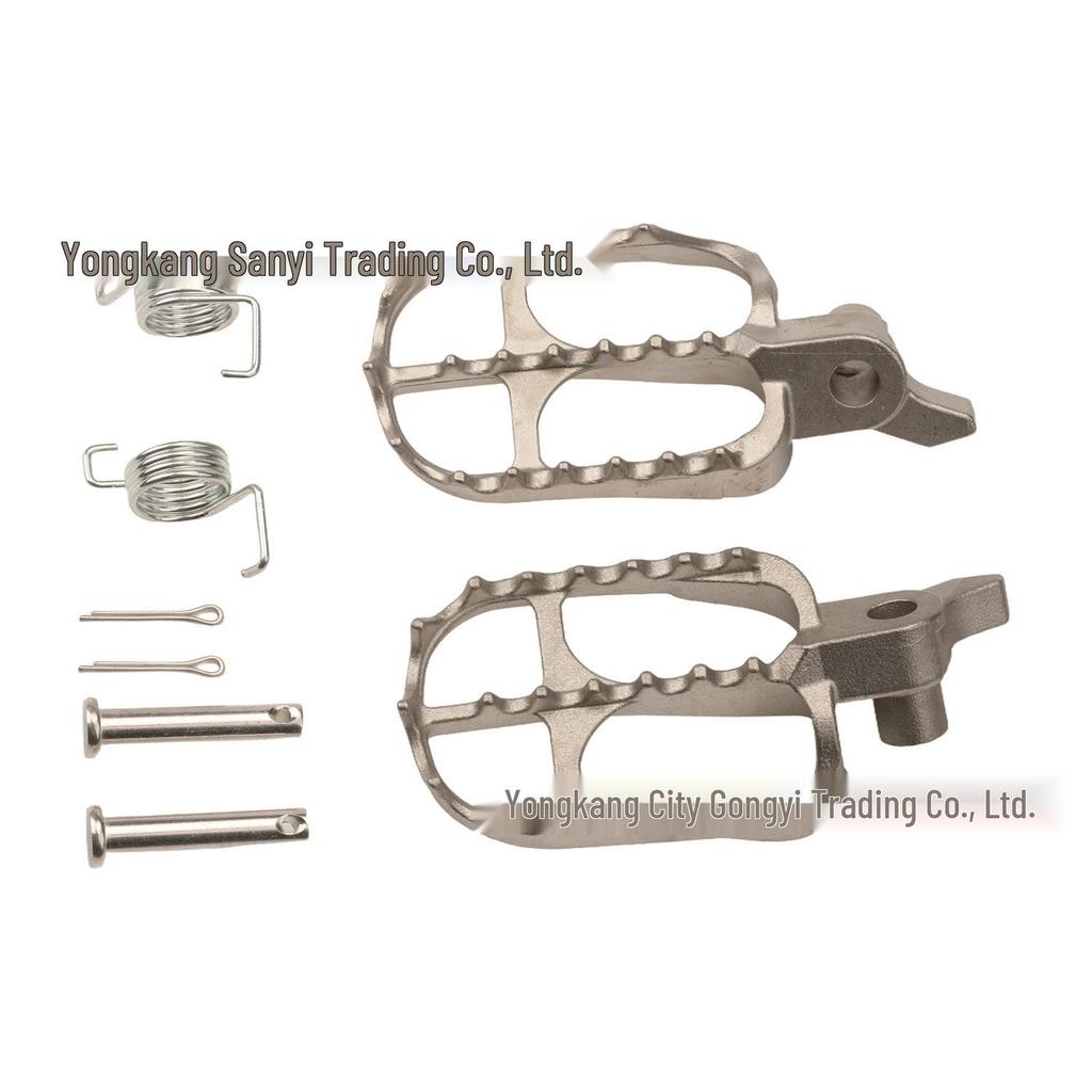 2024 Yamaha Off-road YZ250F/450F WR250F/450F Stainless Steel Footpegs