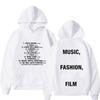 Album Music Film Tour Print Hoodie Men Women Fashion Sweatshirts Winter Loose Casual Hip-hop Pullover
