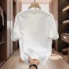 Heavy Cotton Versatile Trendy Brand Men'S Short-Sleeved T-Shirt Round Neck Casual Trend Half-Sleeved T-Shirt Top