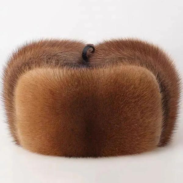 

WTEMPO Осень-зима 3 размера ветрозащитная утепленная шапка-бомбер мужская уличная шапка из искусственного меха для защиты ушей M ( 57-59cm ) кофейный