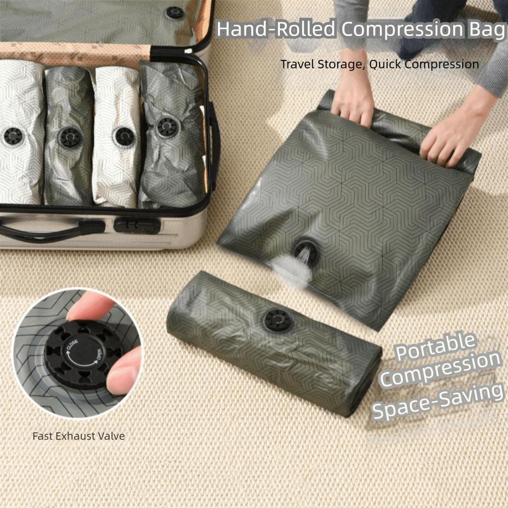 Dustproof Vacuum Compression Bag Reusable Luggage Clothing Organizer  Overnight Trip