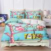 3D Hot Sale Multiple Sizes SpongeBob SquarePants Cartoon Print Bedding Set Adult and Kids Bedding Set Luxury Gifts