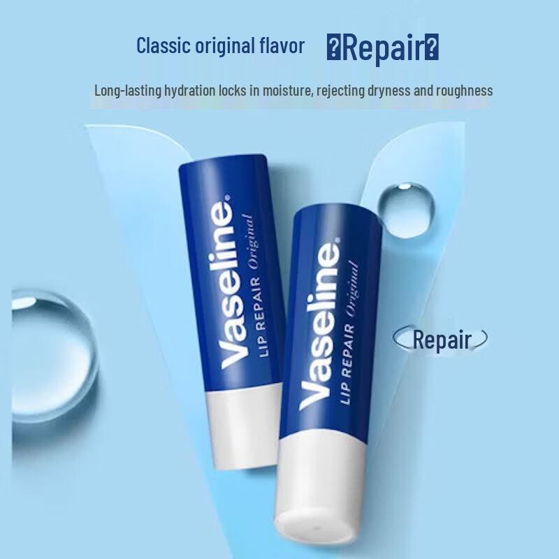 Vaseline Classic Repair Lip Balm, Original