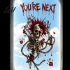 Interior Exterior Window Decorations Halloween Static Clings Skeleton Ghost Wall Sticker with Blood Reusable PVC Film Handprints Scary Decor