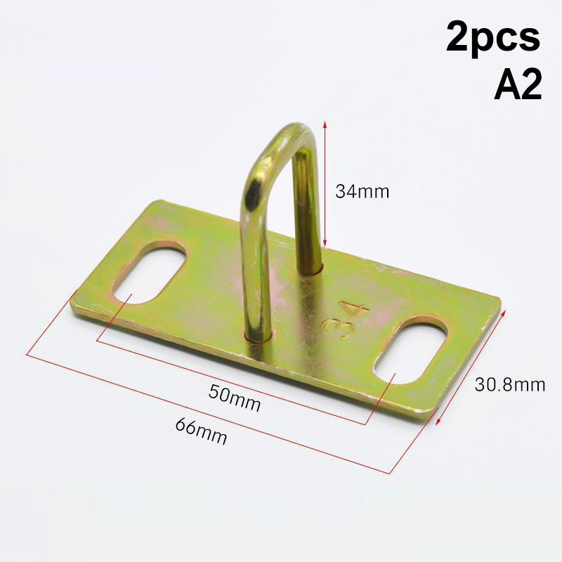 

2Pcs Metal Multisizes Seat Cushion Lock Metal Pedal Lock Plate Catch Buckle Motorcycle Accessories Electric Vehicle Parts