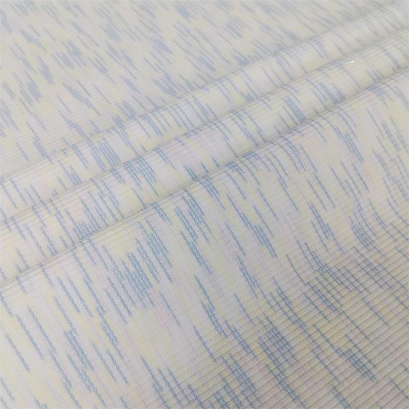 100x150cm High-elastic Striped Knitted Jacquard Fabric DIY Sewing Dress Pants Sweaters Cushion Tie-dyed Designer Fabric