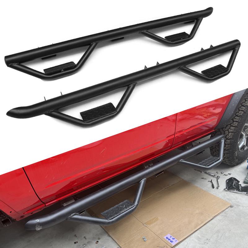 Ford Bronco Tungsten Steel Side Steps - Large Pedal Board Modified Edition