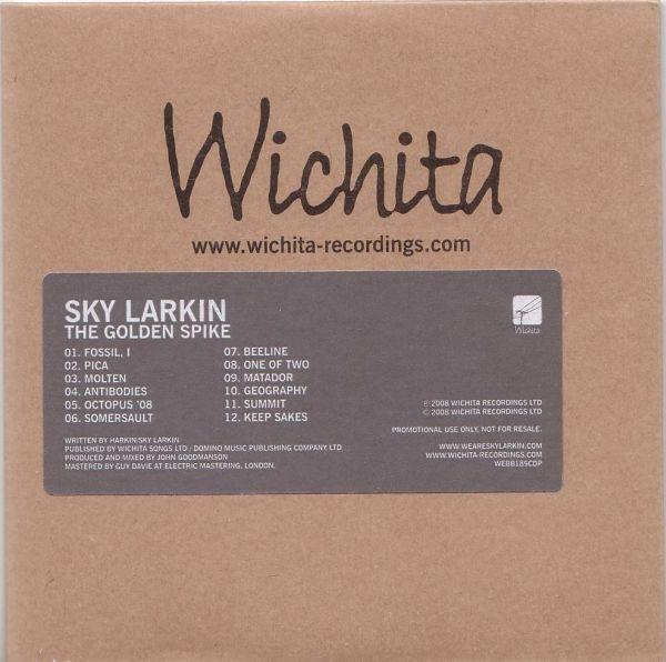 

CD SKY LARKIN - The Golden Spike WEBB189CD Wichita 2009 Japan Rock Used