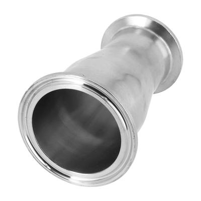Solution de Plomberie Sanitaire Raccord Réducteur Concentrique SS304 Connectant des Tuyaux de Diamètres Différents via Système à Bride Tri-Clamp