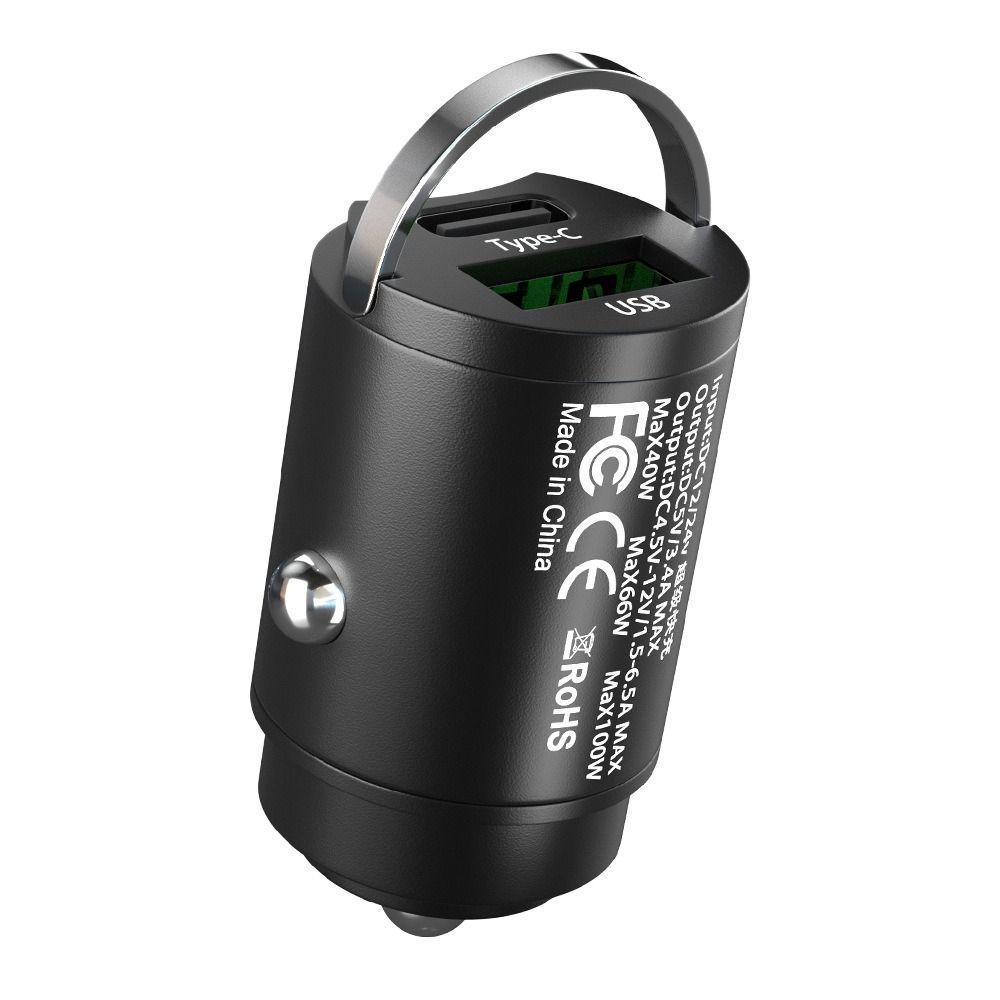 QC3.0 USB Car Charger Fast Charging Car Phone Charger for Mobile Phone Car Charger