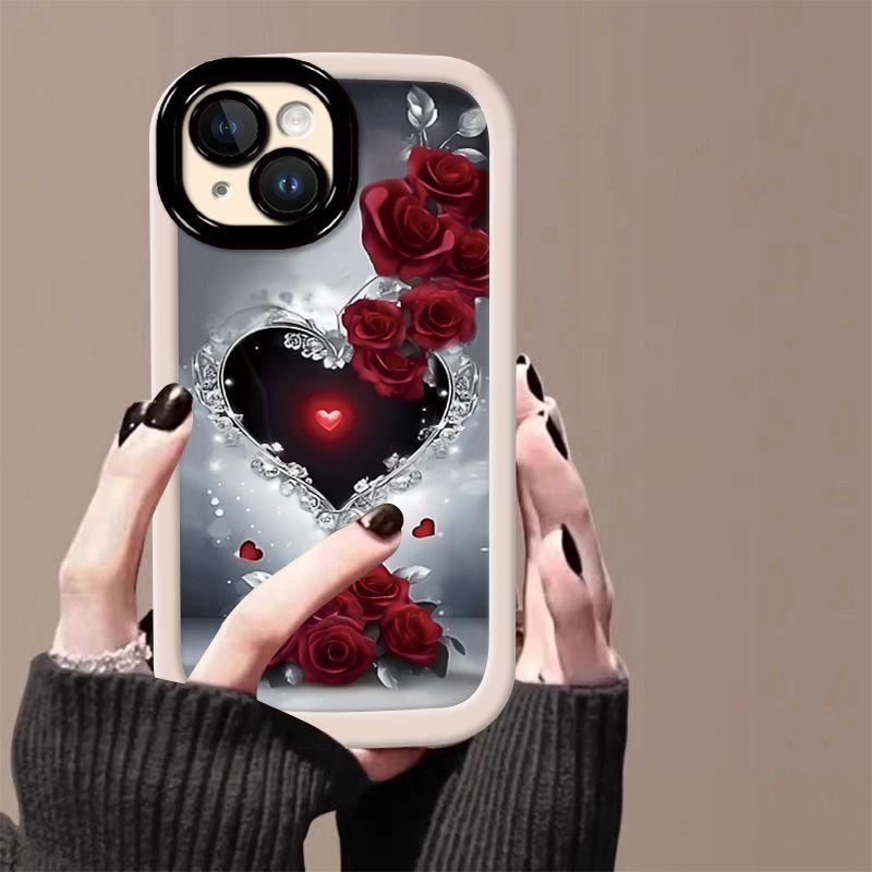 iPhone15 mobile phone case Apple 15Pro/15promax/15Plus anti-drop silicone
