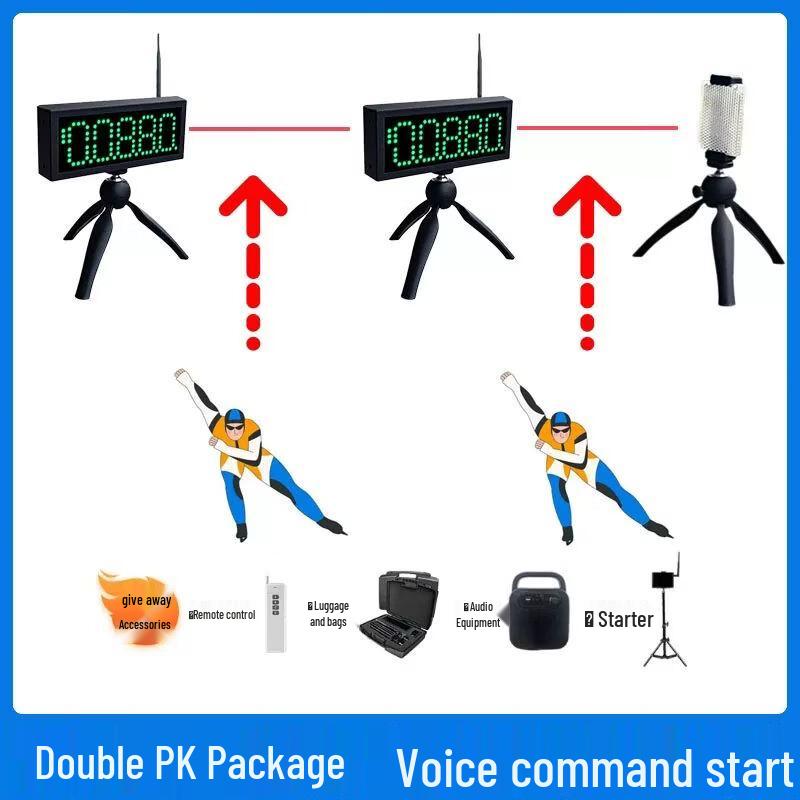 Automatic Infrared Laser Sports Timer