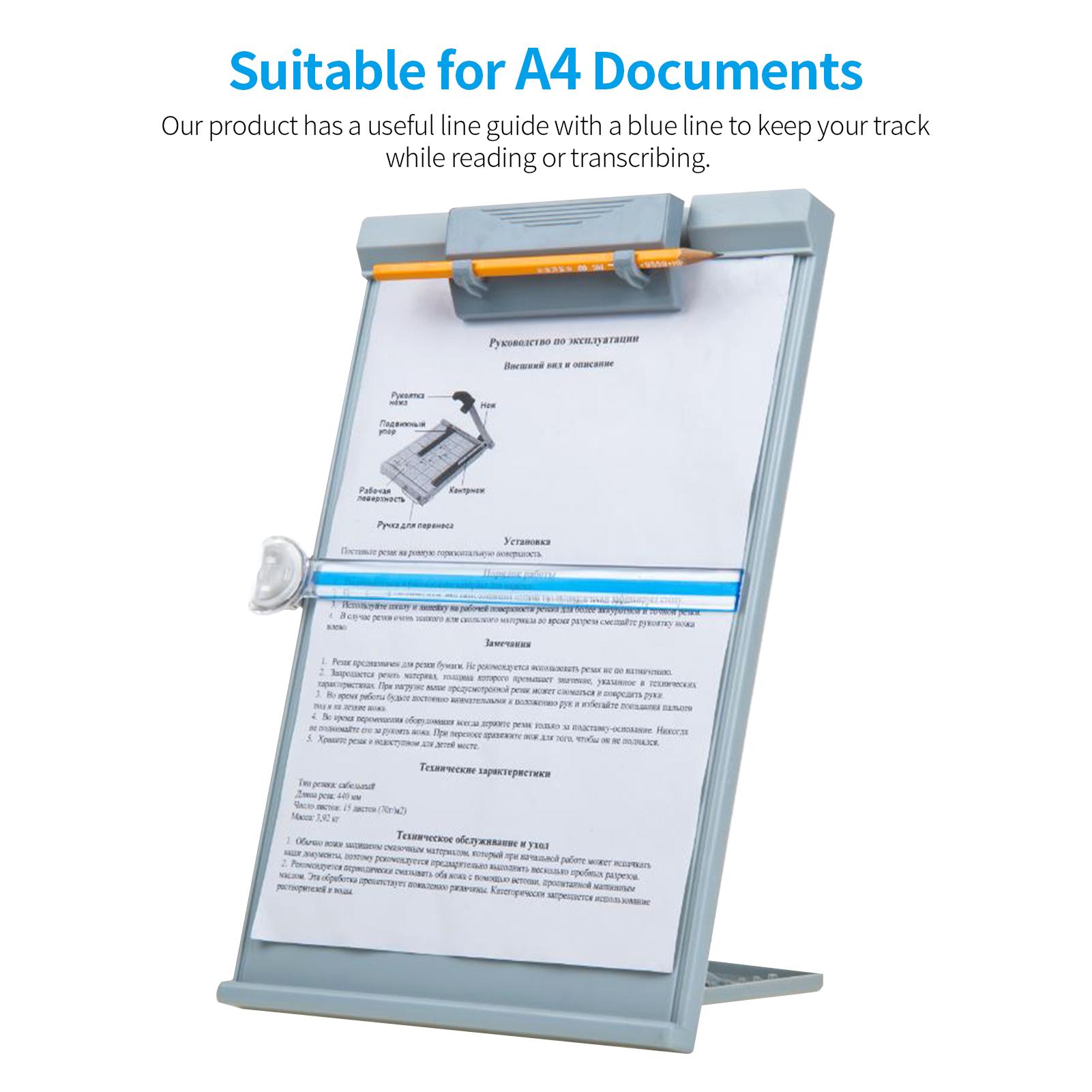 

Reading Holder Desktop Document Holder With Clip Document Reading Stand For CelsiusSchoolCelsiusHome
