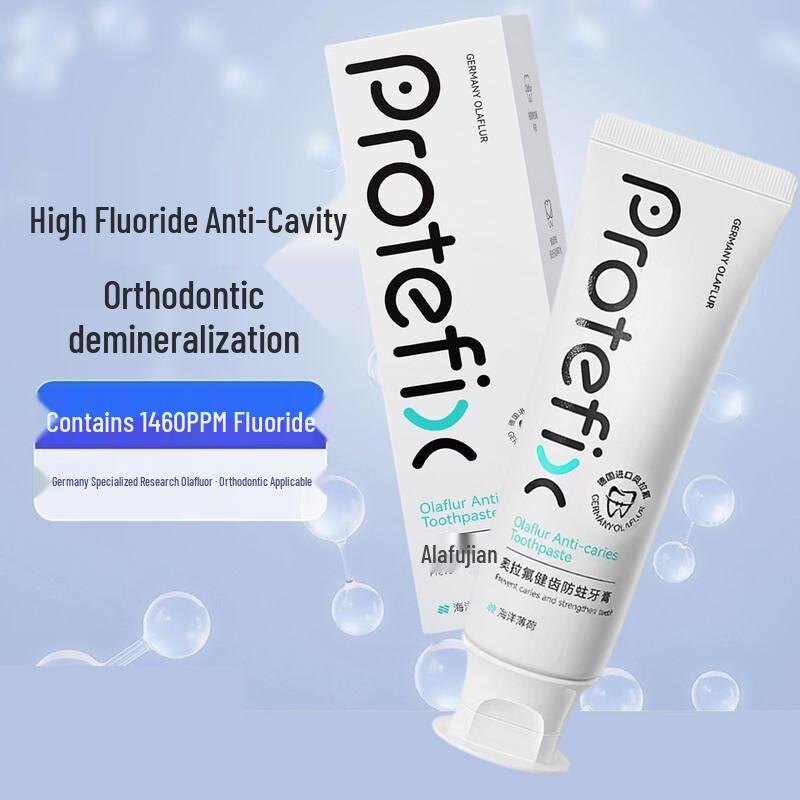 PROTEFIX High Fluoride Orthodontic Whitening Toothpaste