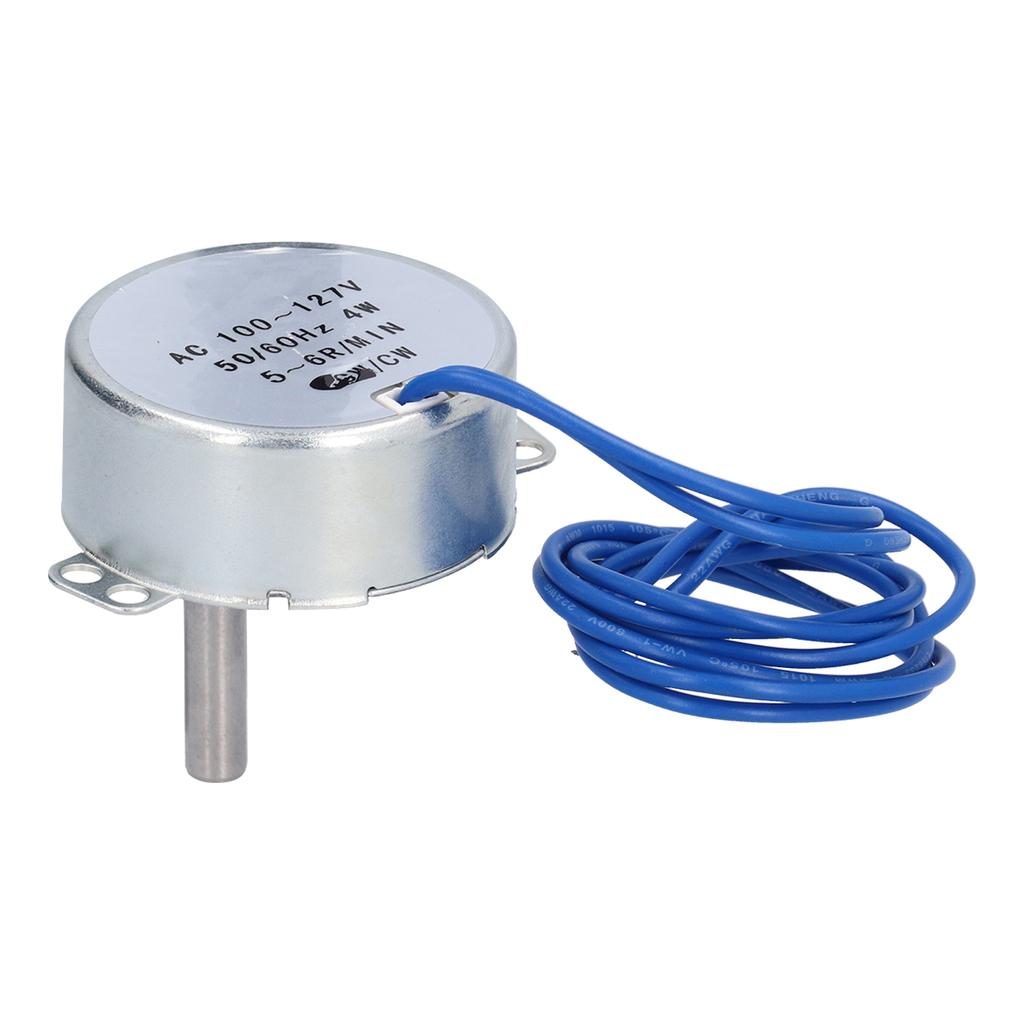 2 Buc Motor Sincron Mini 5?Set Rotație CW 6RPM Viteză Mică 4W AC100?127V TYC