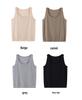 Women's Fine Spun Cashmere Camisole: Slim Fit, Sleeveless, Round Neck Tank Top