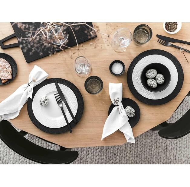 Сервиз столовый Villeroy & Boch Manufacture Rock blanc Starter, 6 предметов (1042408950)