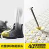 Mens High-Top Safety Work Boots Steel Toe Anti-Puncture Slip Resistant Durable Construction