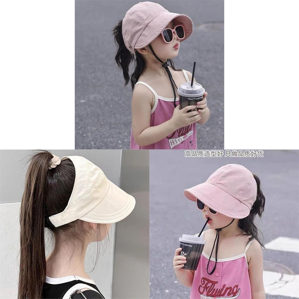 Big Brim Sun Hat For Kids And Adults With Uv Protection Polyester Outdoor Fashion Cap For Family Activities