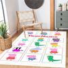 Peppa Pig Customize Your Name Carpet Design for Playrooms Kitchen Living Rooms Balcony Antislip Carpet Office home decor Wedding Party Gift