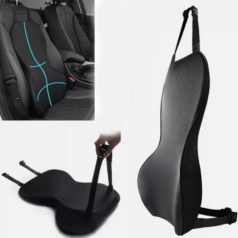 Memory Car Cotton Seat Waist Pad Can Relieve Fatigue Back Compressible Support