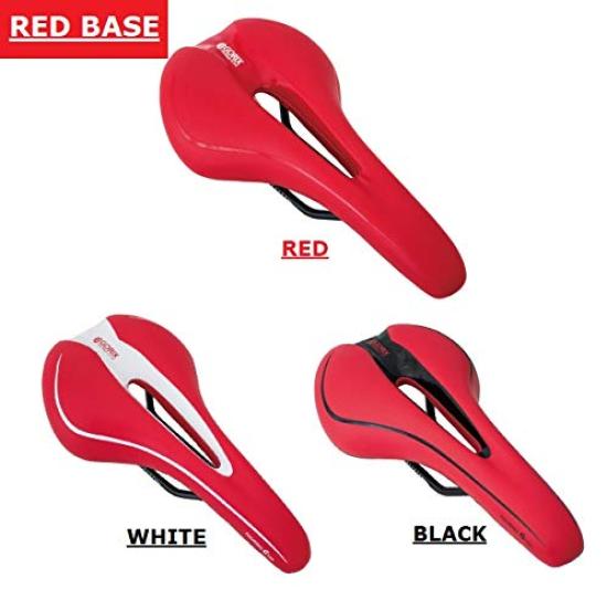 GORIX Bicycle Memory Foam Saddle Cushion Soft Compatible with Road Mountain and Others White x White [Thick Type] Bikes, Bikes, GX-C19