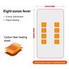 NEW Wearable Heating Electric Blanket Winter USB Heated Warmer Blankets Coral Velvet 8 Heated  Areas Fast Heating Throw Blanket