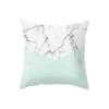 New Car Cushion Marble Geometric Pattern Peach Leather Velvet Pillow Case Pillow