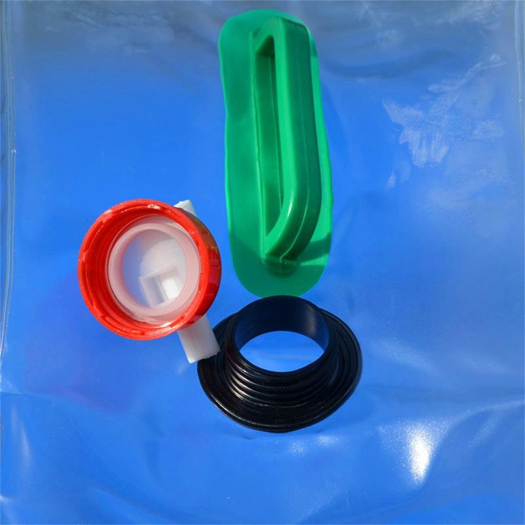 20L Portable Water Bag Foldable Transparent Outdoor Camping Hiking Emergency Storage
