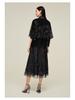 JZ Jiuzi Shopping Mall Same Style Chinese Style Bead Embroidered Mesh Half Skirt Women's Summer New Style