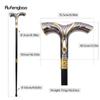 Golden Black Flowing Lines Luxury Fashion Cosplay Walking Stick Party Decorative Cane Elegant Crosier Knob Walking Stick 92cm