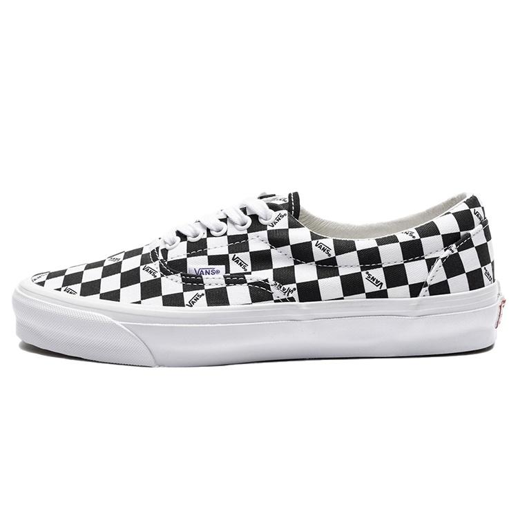 Vans OG Era LX  Checkerboard Logo - Black  Men s VN0A3CXN9TB EU 35