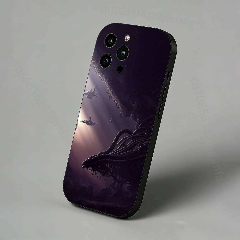 

A-Alien S-Space Phone Case For iPhone 17,16,15,14,13,12,11 Pro,Max,Plus,X,XS,XR,SE,Mini iPhone11