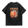 Scoliosis Shrimp T Shirt  vintage Washed Versatile Top For Everyday Wear Stretched Comfortable Stylish Soft fashion Slightly