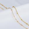 Color-Preserving 14K Gold-Filled Clip-On Chain Extension Necklace/Bracelet DIY Tassel.