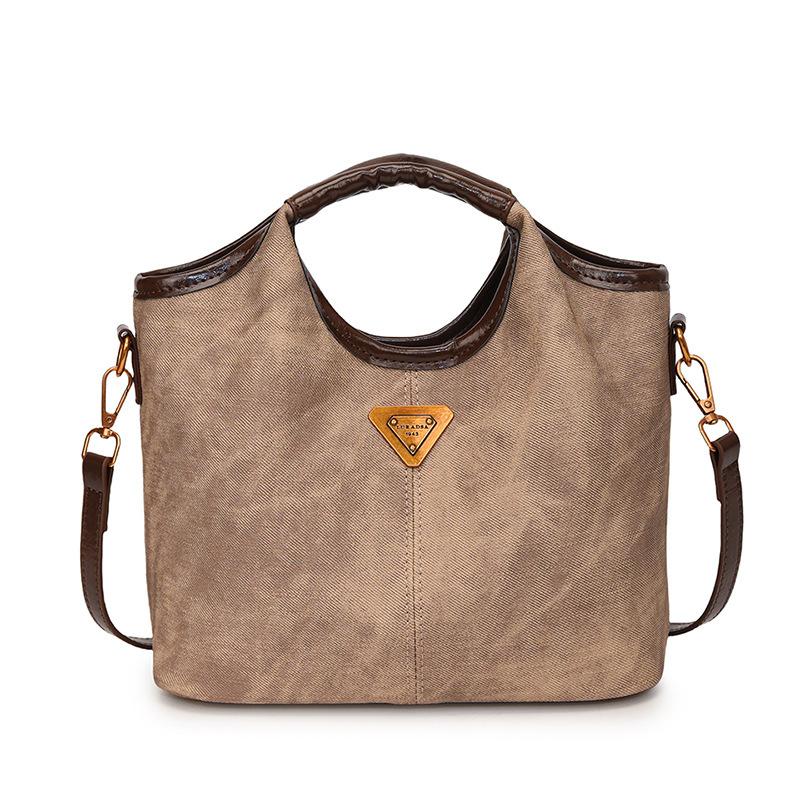 

2025 новая сумка-тоут женская высококлассная сумочка модная деловая сумка через плечо мессенджер доставка одной единицей no pendant хаки