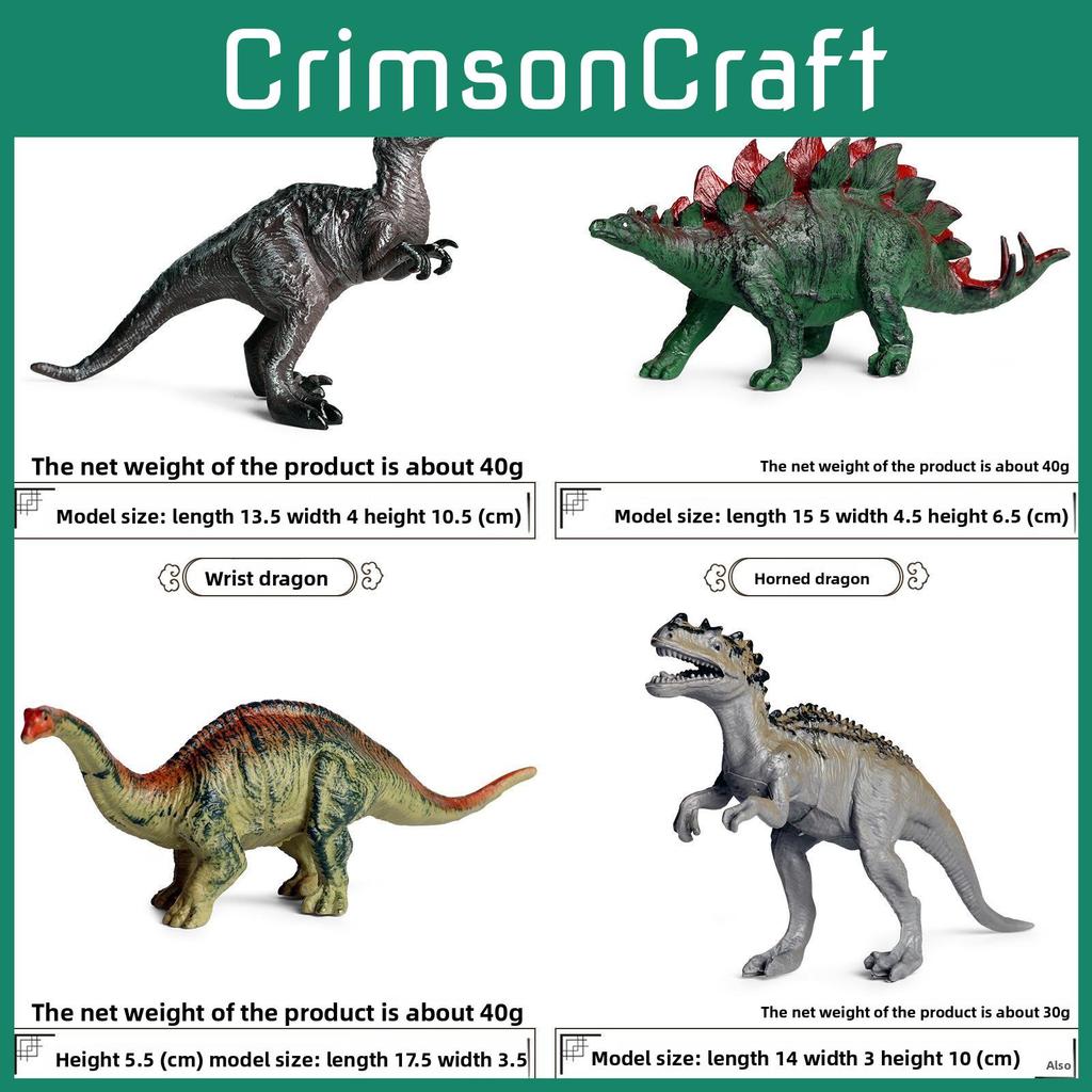 Tyrannosaurus Rex Dinosaur Figurine With Plastic Material For Kids Educational Toy And Display