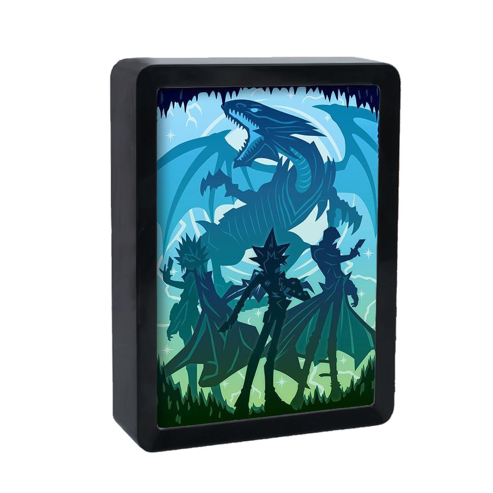 Anime Lichtbox 3D Led Nachtlicht Prinzessin DIY Papierschnitt Schattenbox Licht Bilderrahmen Atmosphäre Licht Raumdekor Kinder Geschenk