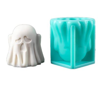 Spooky Silicone Chocolate Molds Cake Molds Fondant Molds Halloween Themed Candle Molds for Epoxy Resin Candle Soap