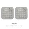 Floor Drain Cover Bathroom Hair Filter Kitchen Sewer Hair Filter Net Leak-Proof Drainage Bathroom Sink Handy Gadget