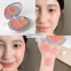 Zhao Lusi's Same Style Genuine Blush, Matte and Delicate, Natural and Youthful, High-Gloss, Dewy Finish, Long-Lasting and Not Easy To Smudge