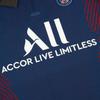 Nike 2020-21 Paris Saint-Germain Player Version Vaporknit Comfortable Casual 1/4 Zip Training Long Sleeve Football Shirt Men Tops Red Blue CI4975-411