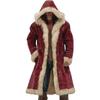 Chaqueta de Trabajo para Hombre con Bolsillo de Botón de Color Sólido Talla Plus Abrigo Largo Casual para Hombre