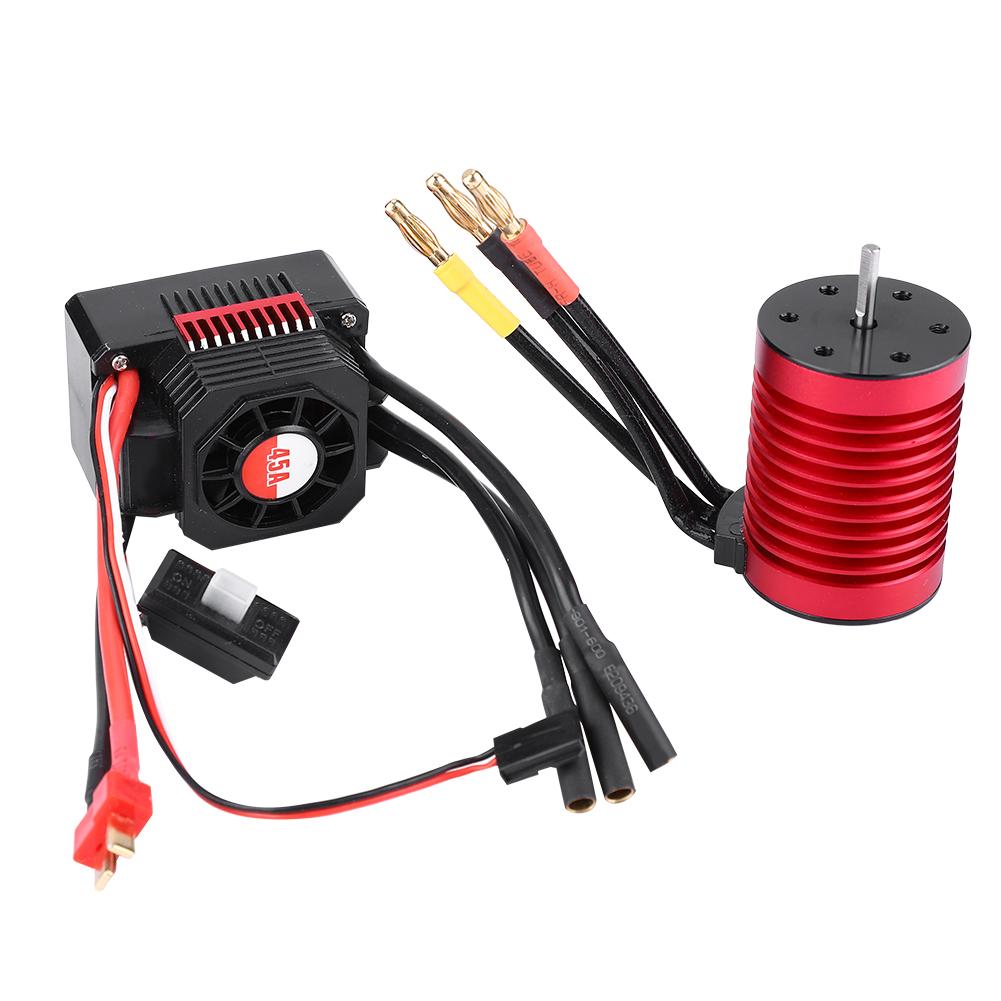 SURPASS KINGKONG F540 Motor & KS45A ESC Combo Set for RC Model Car (4370KV)
