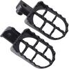 Aluminium Dirt Bike Foot Pegs, Black, Rear, Universal Fit For PW50 PW80 TW200 XR50R CRF50 CRF70 CRF80 CRF100F Dirt Bike