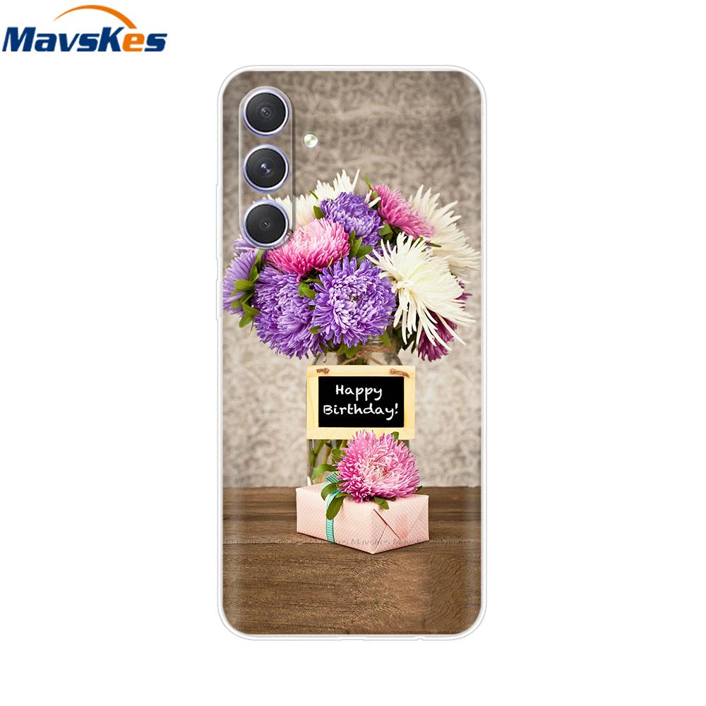 Hülle Für Samsung A15 Weiche Rückabdeckung Schutzhülle aus Silikon Bumper Shell Funda Para Für Samsung Galaxy A15 4G 5G Capa Handyhüllen