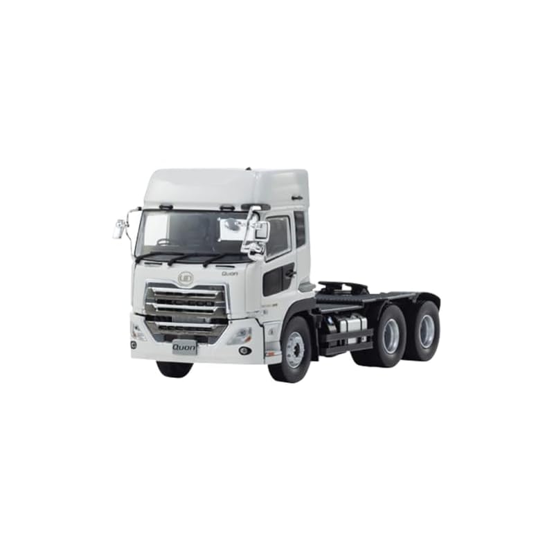 Kyosho Original 1/43 Scale UD Quon GW 6x4 Tractor White (Finished Product)